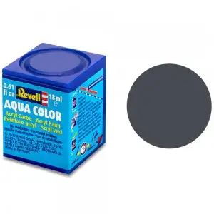 AQUA COLOR, TANK GREY, MATT, 18ML, RAL 7024