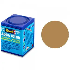 AQUA COLOR, OCHRE BROWN, MATT, 18ML, RAL 1011