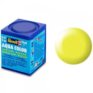 Aqua Color, Luminous Yellow, Silk, 18ml