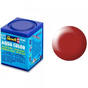 AQUA COLOR, FIERY RED, SILK, 18ML