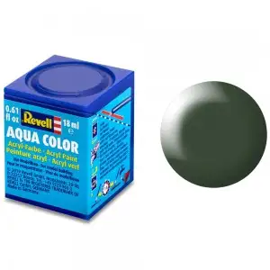 AQUA COLOR, DARK GREEN, SILK, 18ML