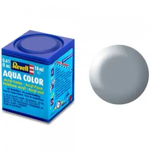AQUA COLOR, GREY, SILK, 18ML, RAL 7001