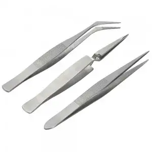 SET OF 3 TWEEZERS