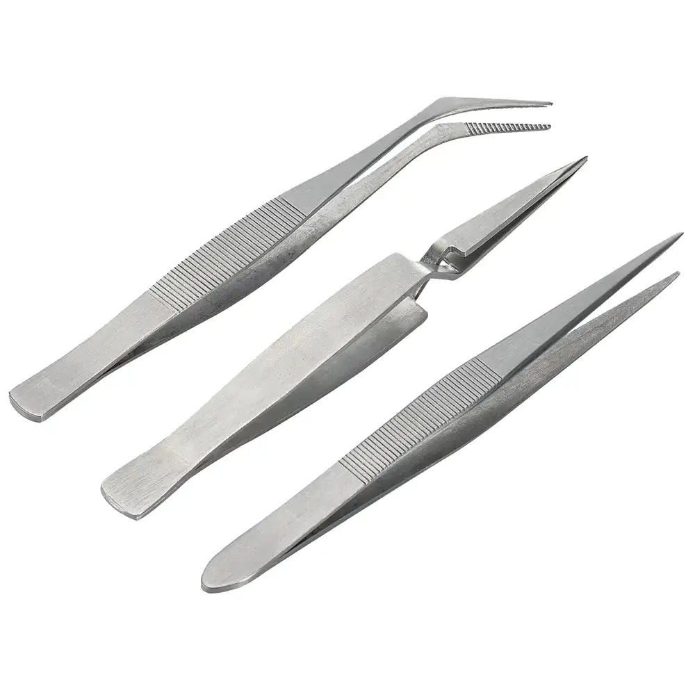 set of 3 tweezers