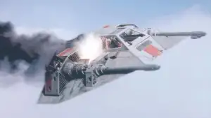 MODEL SET SNOWSPEEDER