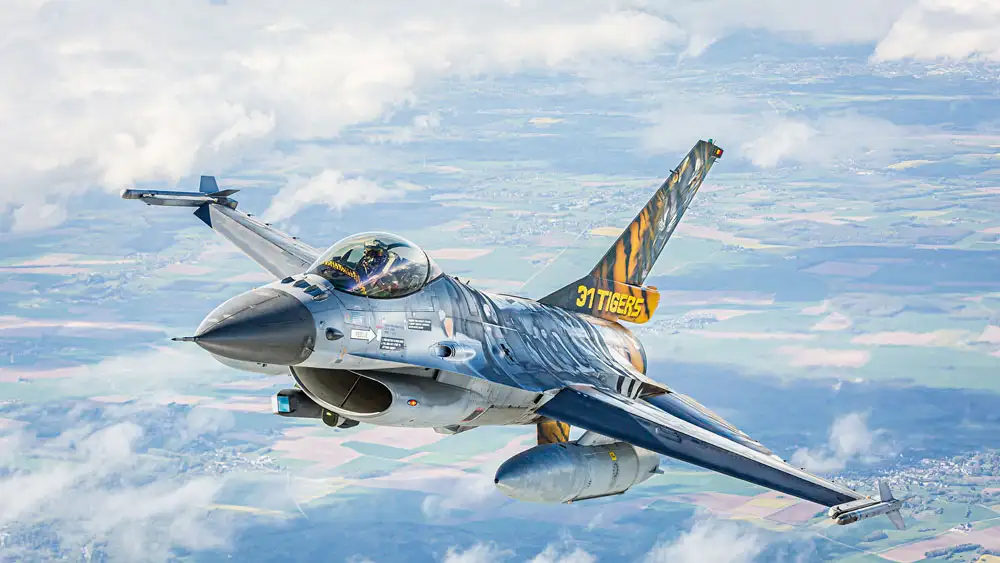 f-16 mlu 31 sqn. kleine brogel