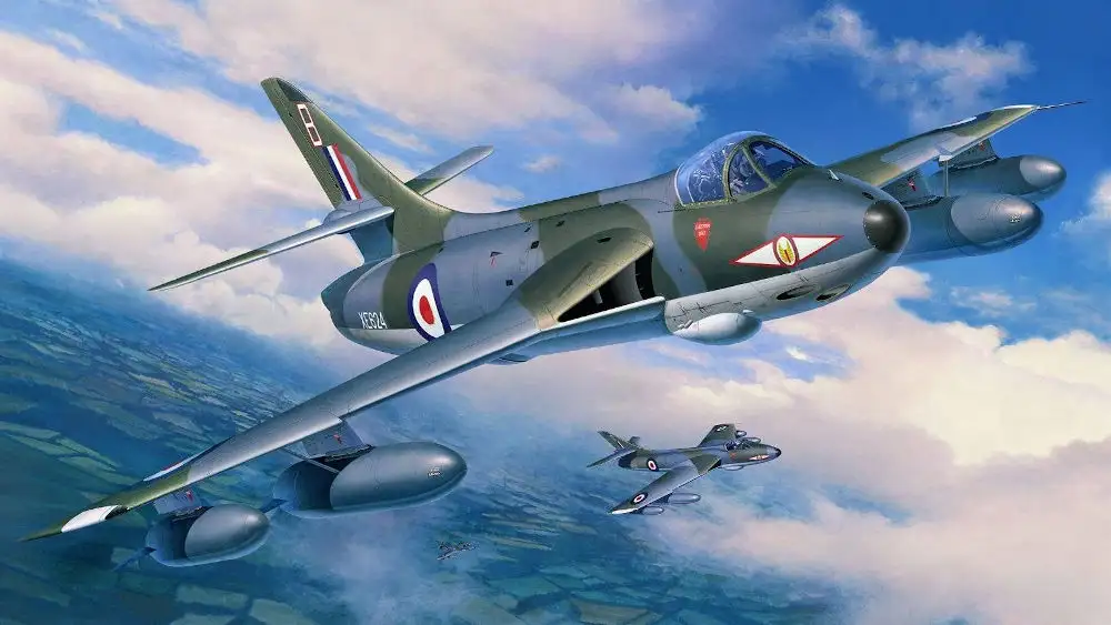 100 years raf: hawker hunter fga