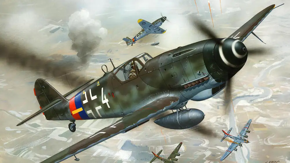 model set messerschmitt bf-109