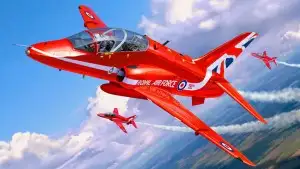 MODEL SET BAE HAWK T.1 RED ARROWS