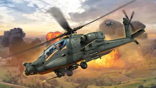 model set ah-64a apache