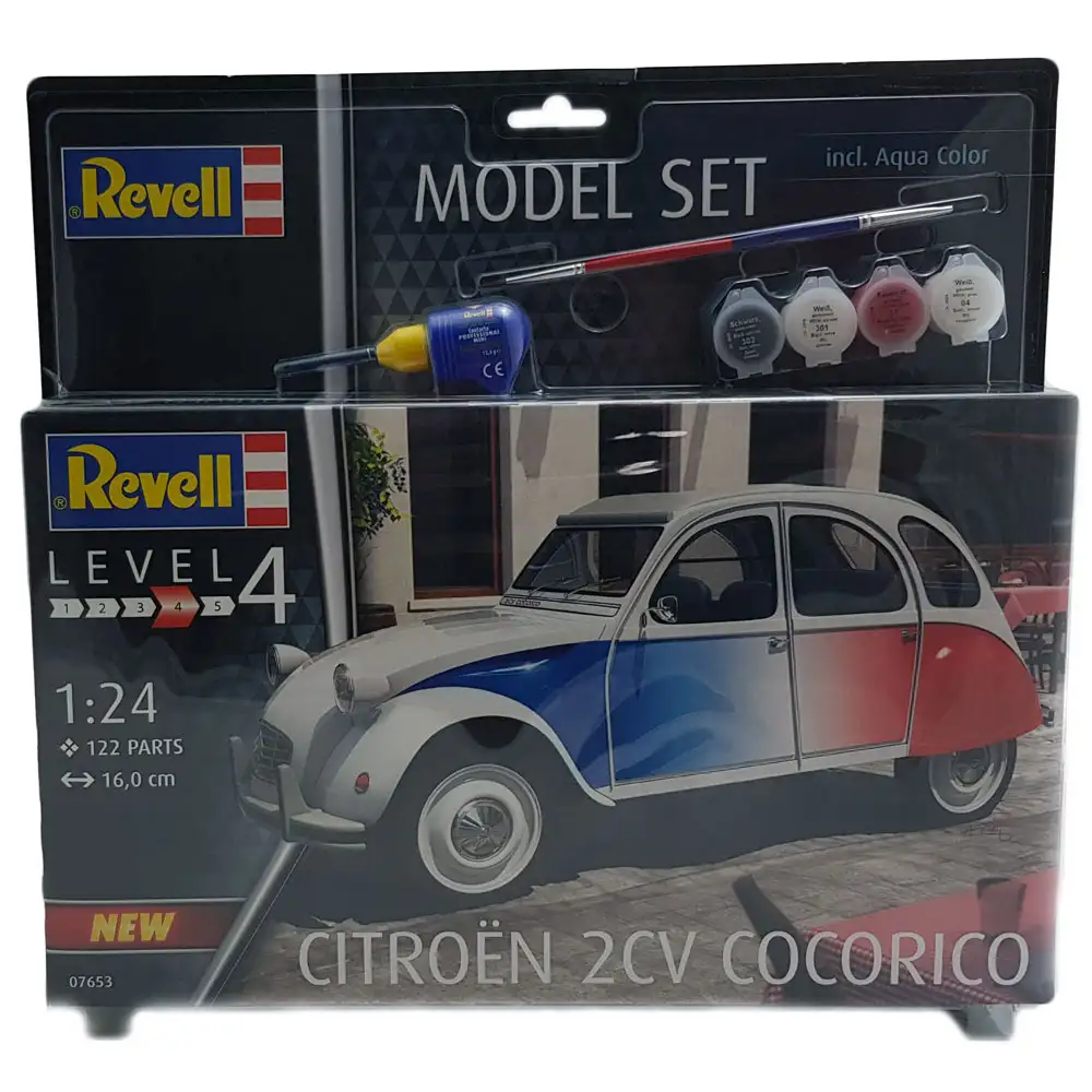model set citroën 2 cv cocorico