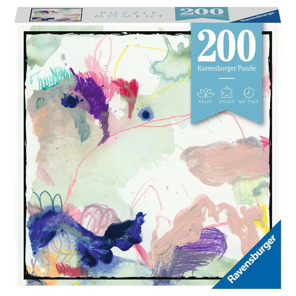 puzzle o pata de culoare, 200 piese