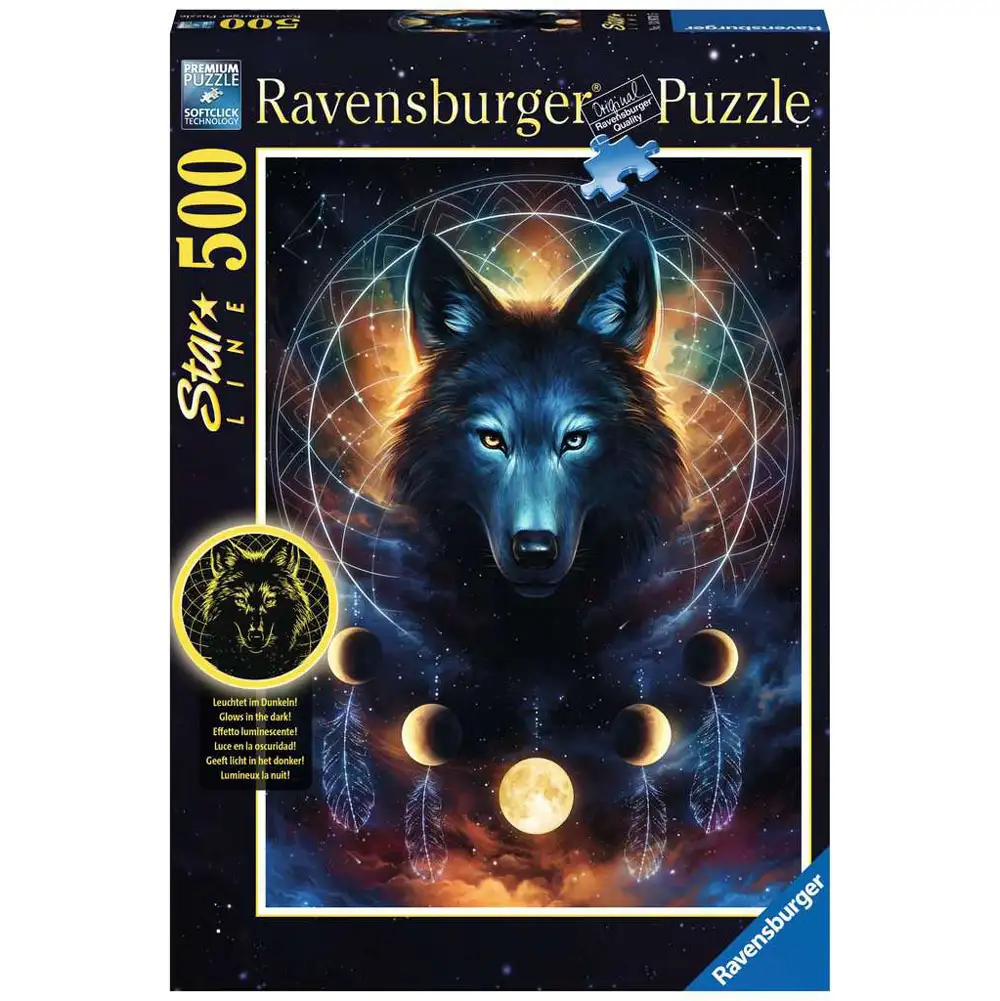 puzzle lup, 500 piese starline
