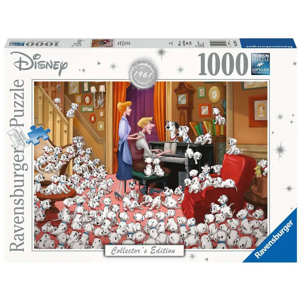 puzzle 101 dalmatieni, 1000 piese