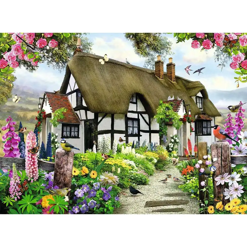 puzzle cabana, 500 piese