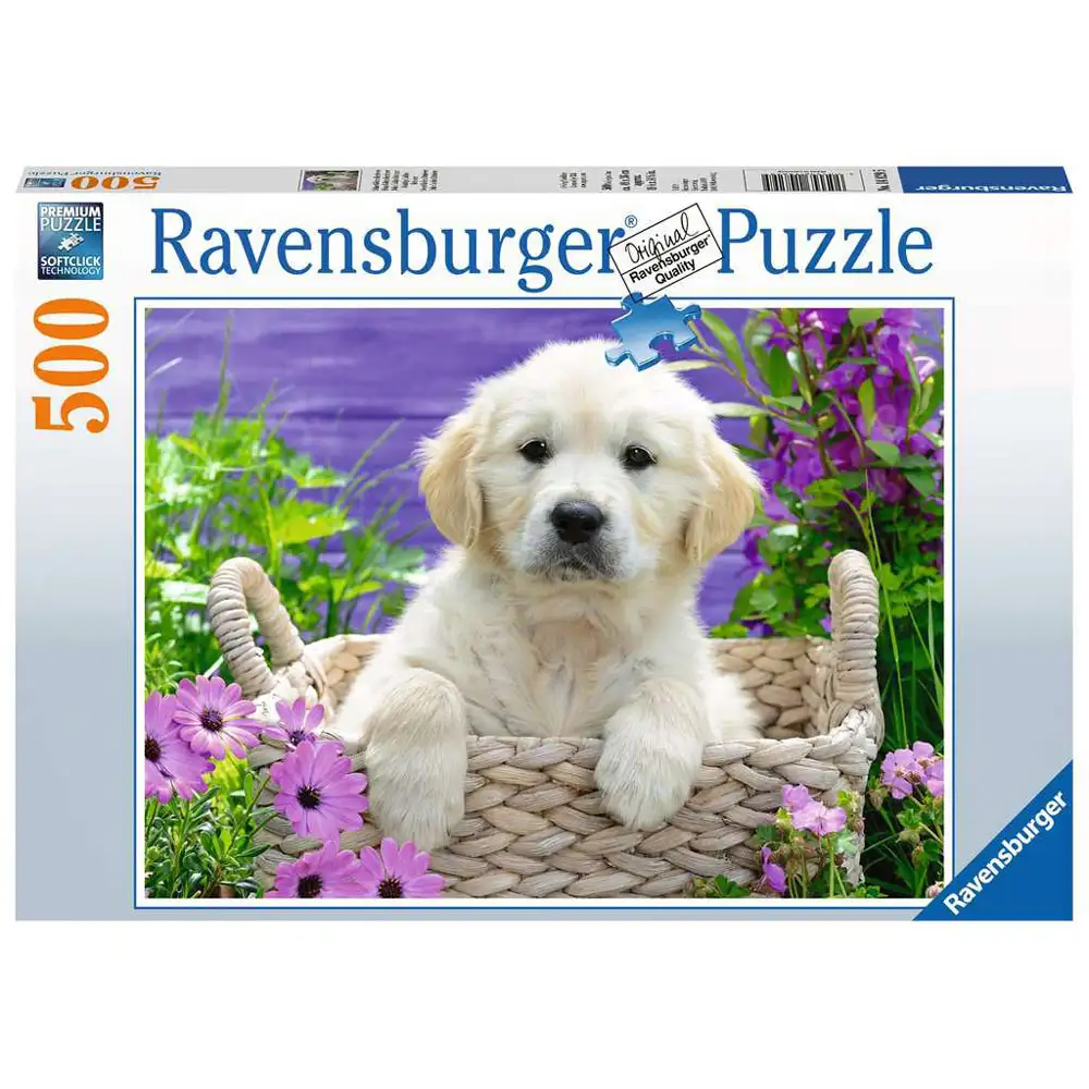 puzzle golden retriever, 500 piese