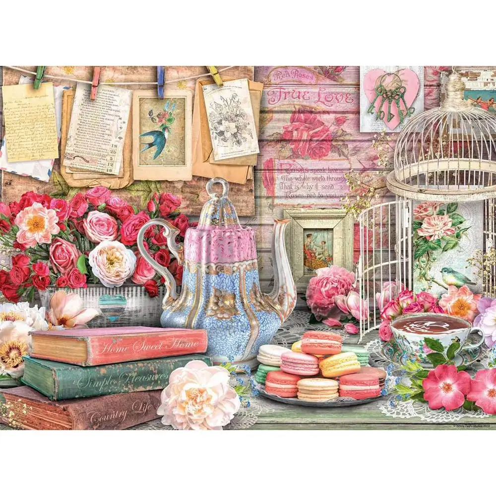puzzle petrecere cu ceai, 500 piese