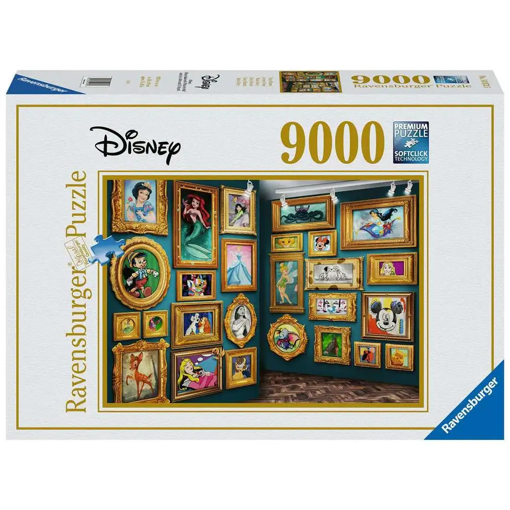puzzle muzeu disney, 9000 piese