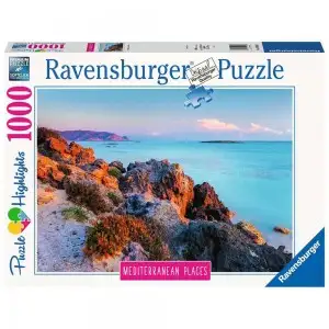 RVSPA14980-PUZZLE GRECIA MEDITERANEANA, 1000 PIESE