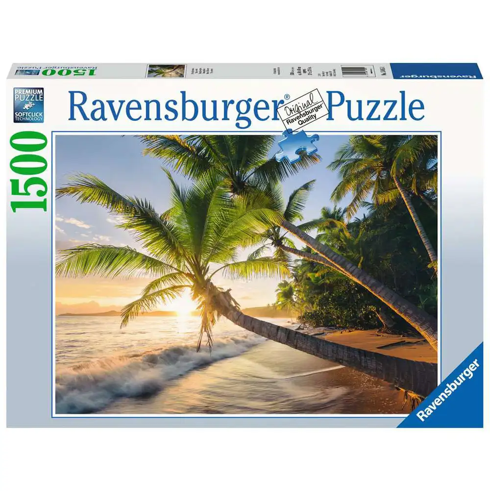 puzzle plaja, 1500 piese