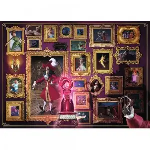 PUZZLE CAPITANUL HOOK, 1000 PIESE