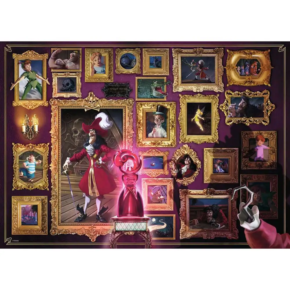 puzzle capitanul hook, 1000 piese