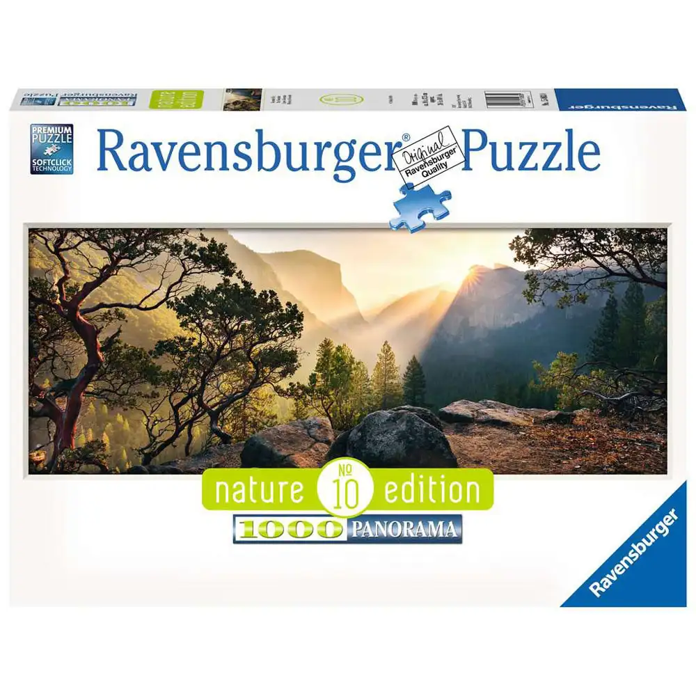 puzzle parcul yosemite, 1000 piese
