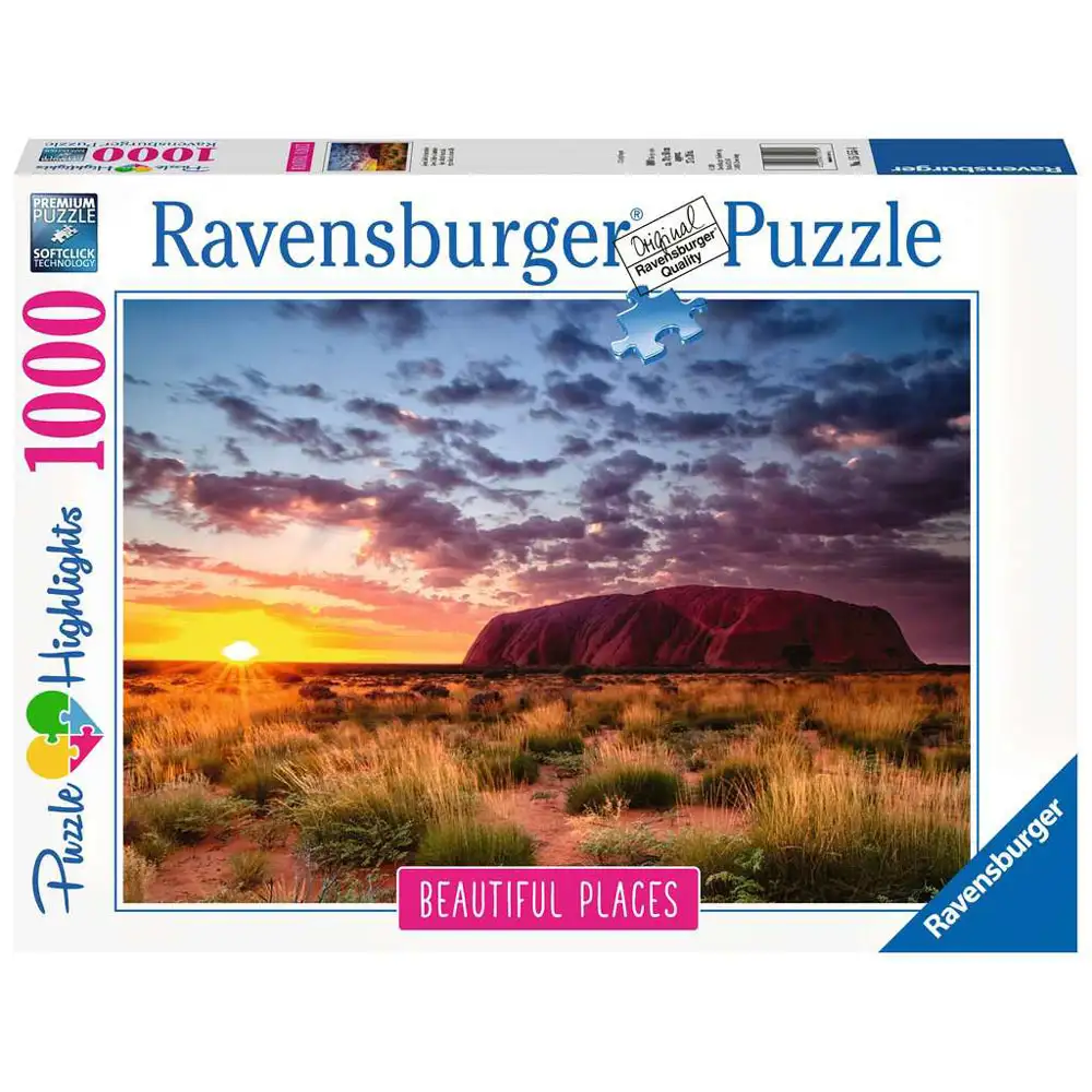 puzzle muntele uluru, 1000 piese