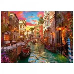 PUZZLE VENETIA ROMANTICA,1000 PIESE