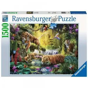 PUZZLE IAZ CU TIGRI, 1500 PIESE