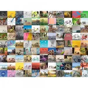 PUZZLE 99 BICICLETE, 1500 PIESE