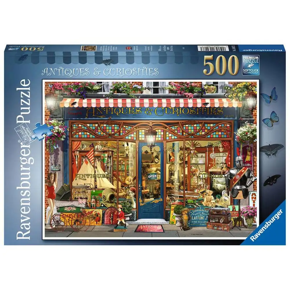 puzzle magazin antichitati, 500 pcs