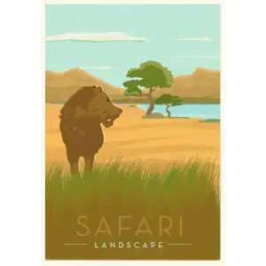 PUZZLE SAFARI, 99 PIESE