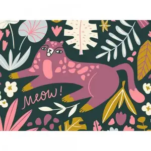 PUZZLE PISICUTA TRENDY, 500 PIESE