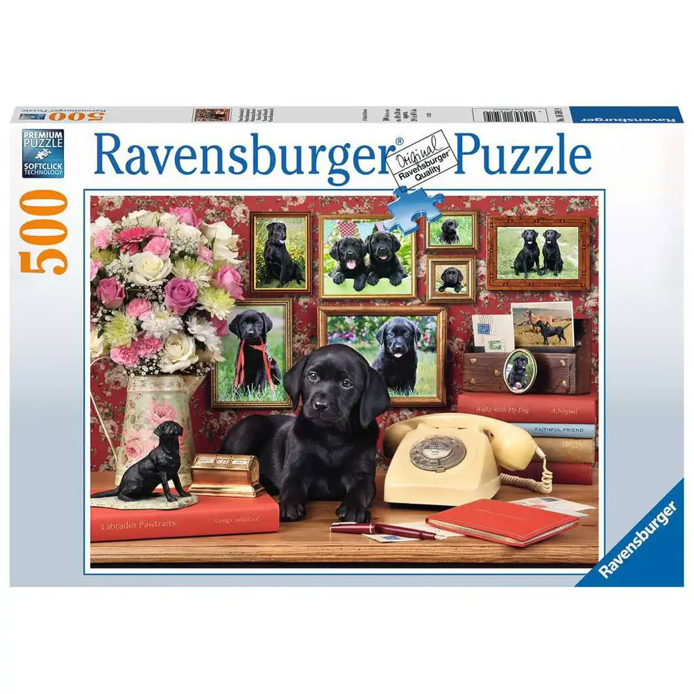 puzzle catel loial, 500 piese