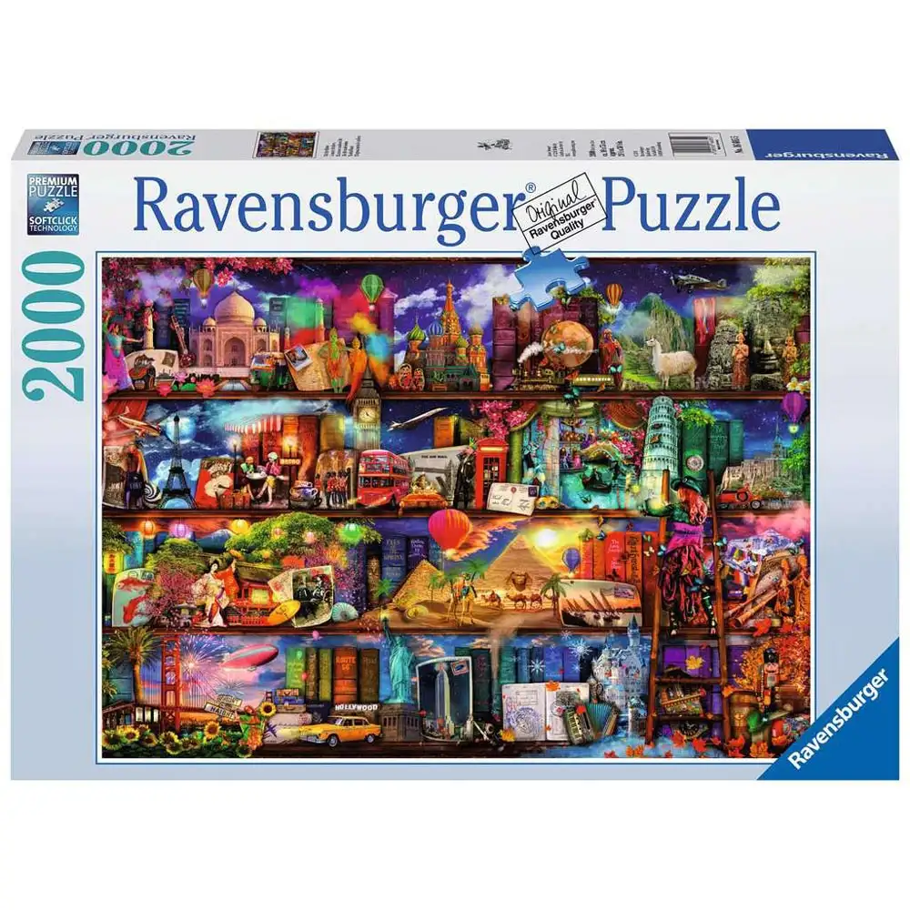 puzzle lumea cartilor, 2000 piese