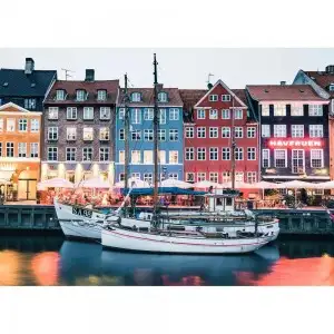 PUZZLE COPENHAGA DANEMARCA, 1000 PIESE