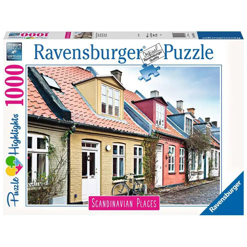 puzzle aarhus danemarca, 1000 piese