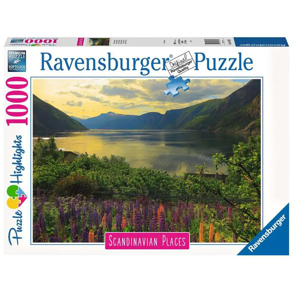 puzzle fiord norvegia, 1000 piese