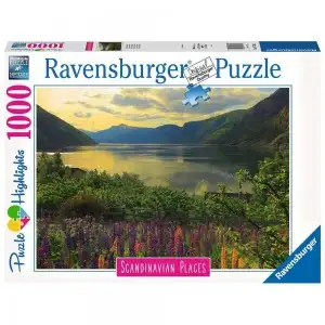 RVSPA16743-PUZZLE FIORD NORVEGIA, 1000 PIESE