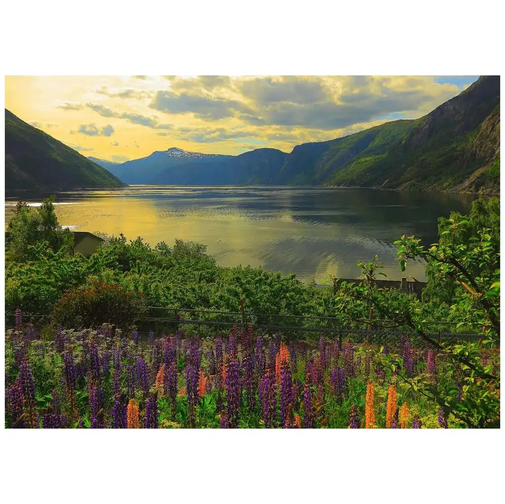 puzzle fiord norvegia, 1000 piese