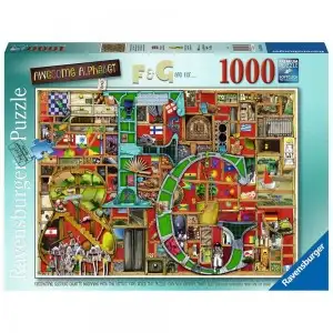PUZZLE ALFABET COLIN THOMPSON, 1000 PIESE