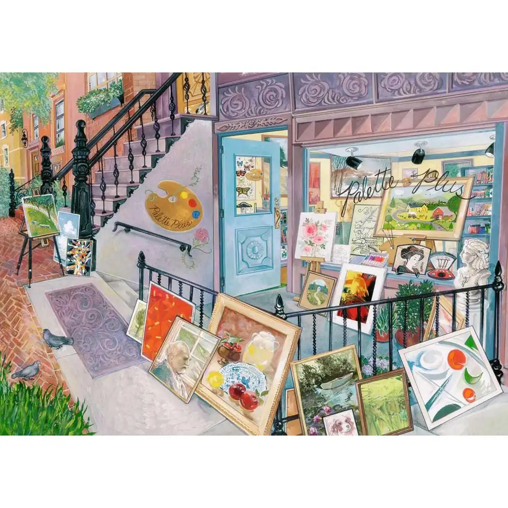 puzzle galerie de arta, 1000 piese