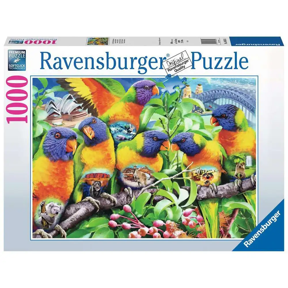 puzzle tinutul loriinilor, 1000 piese