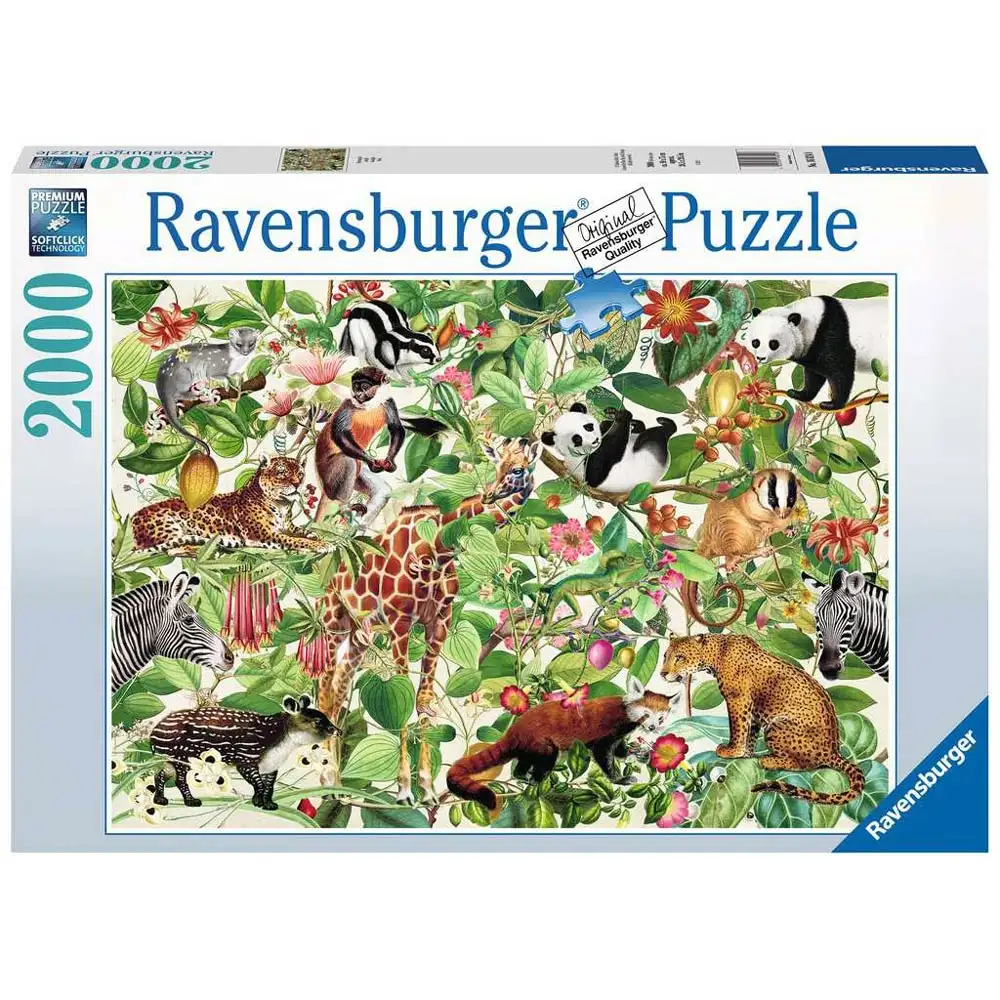 puzzle jungla, 2000 piese