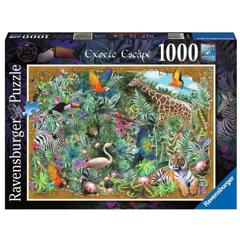 puzzle in salbaticie, 1000 piese