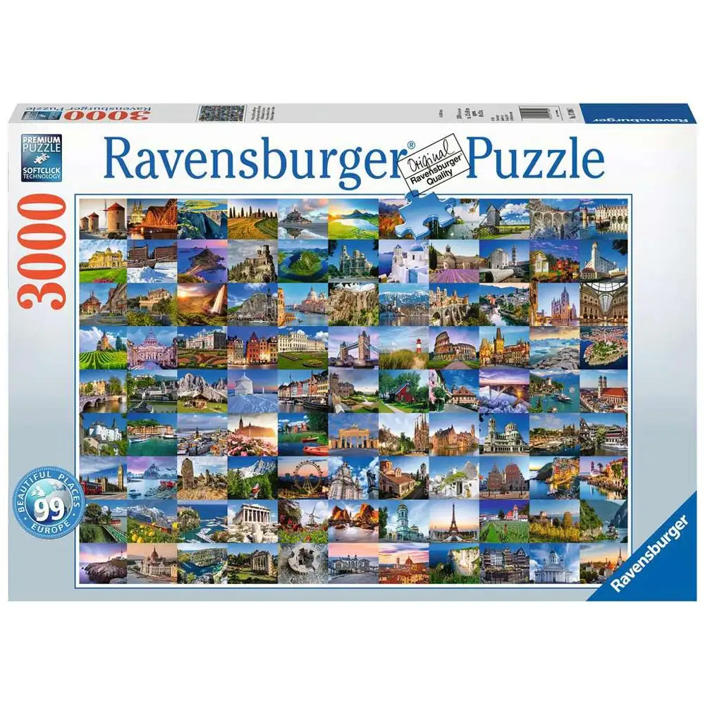 puzzle europa 99 locuri, 3000 piese