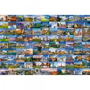 PUZZLE EUROPA 99 LOCURI, 3000 PIESE