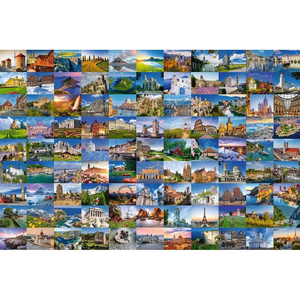 puzzle europa 99 locuri, 3000 piese