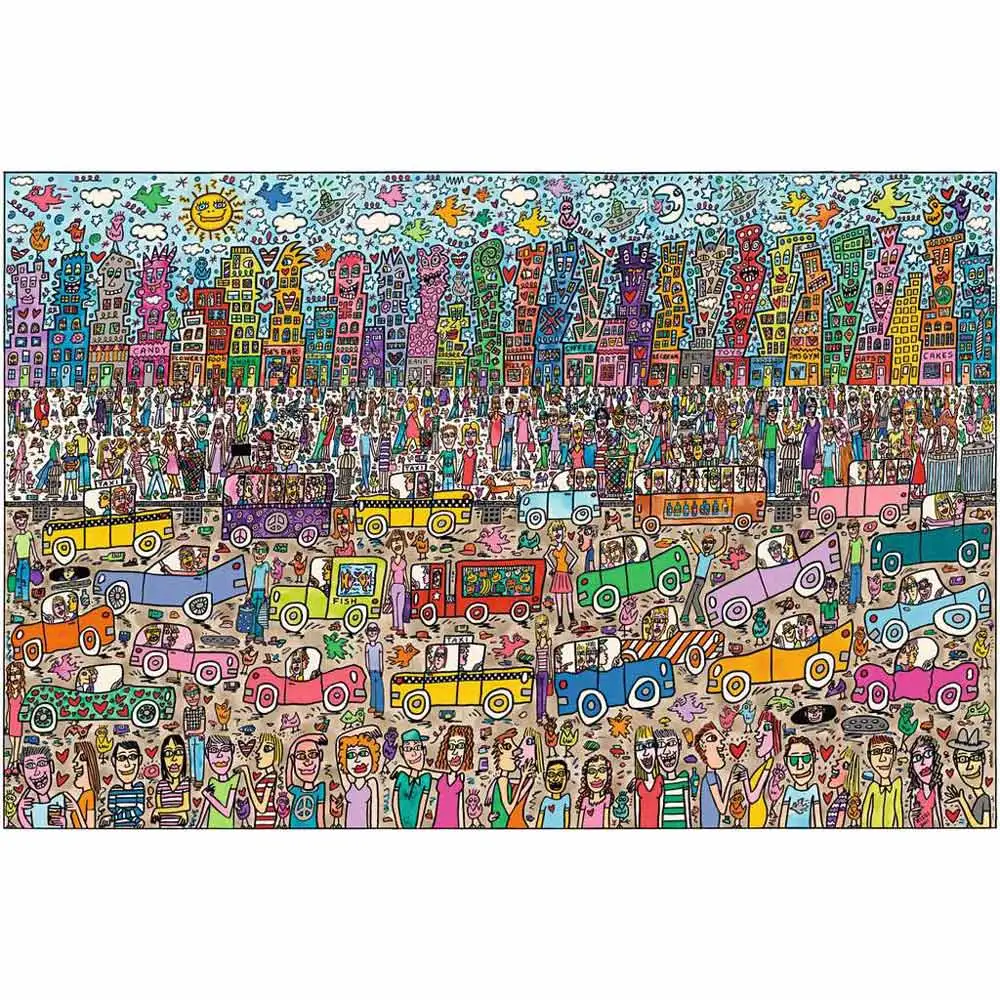 puzzle james rizzi, 5000 piese